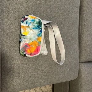 Multi colored tie dye Lululemon Belt Bag (1L)